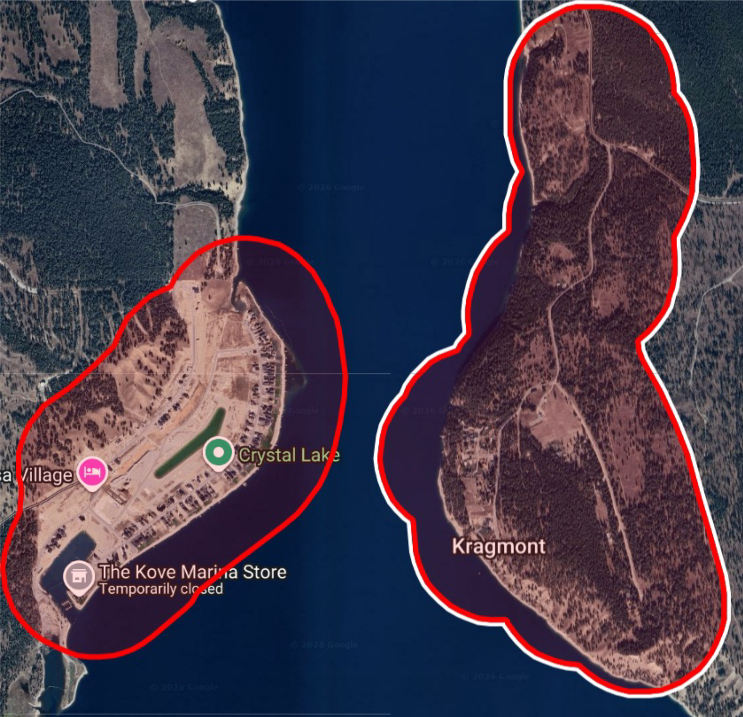 Koocanusa Village | Kragmont Map